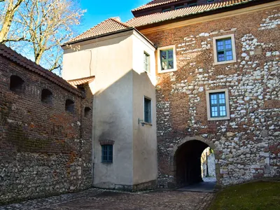 Tyniecki klasztor w marcowej odsłonie 