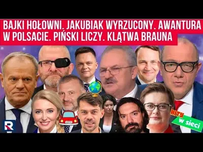 Embedded thumbnail for Bajki Hołowni. Awantura w Polsacie. Piński liczy. Klątwa Brauna