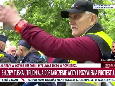 Embedded thumbnail for Tusk chce zagłodzić protestujących Polaków!