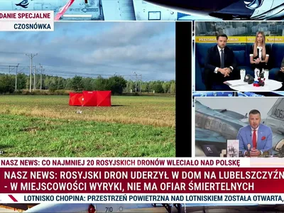 Embedded thumbnail for Ruski dron uderzył na Lubelszczyźnie. Zniszczony budynek i samochód!