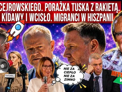 Embedded thumbnail for Cejrowski mocno. Porażka Tuska z rakietą. Odlot Kidawy i Wcisło..