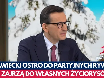 Embedded thumbnail for Morawiecki OSTRO do partyjnych rywali