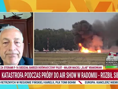 Embedded thumbnail for Wroński: Widać było, że pilot panuje nad maszyną