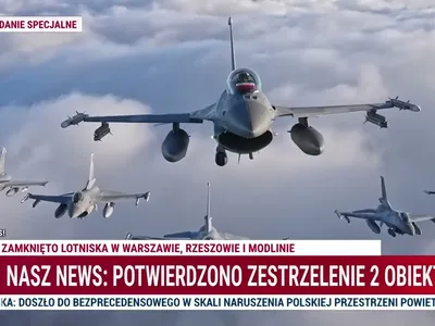 Embedded thumbnail for PILNE! Co najmniej 20 dronów wleciało w polską przestrzeń. Zestrzeleno 2 