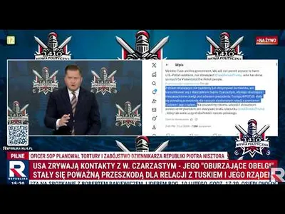 Embedded thumbnail for Czarzasty "poważną przeszkodą" w relacjach USA z Polską